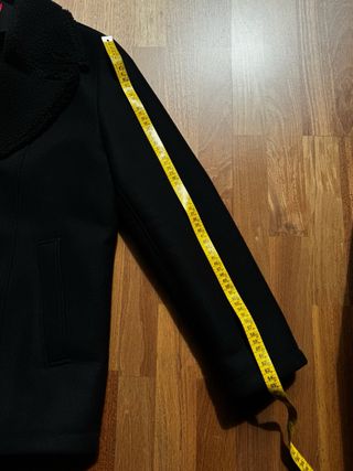 Abrigo Hugo Boss Negro Doble Botonadura