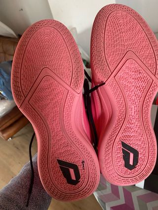 Adidas Zapatillas Baloncesto Rosa y Negro