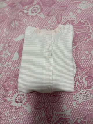 Tutina bimba righe rosa