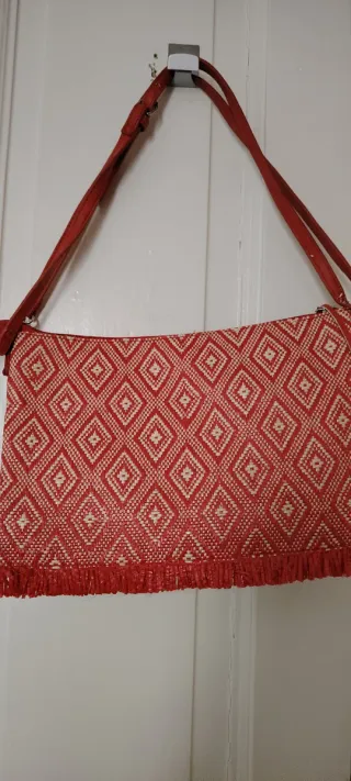 Bolso de Hombro Martina K Tejido Diamantes