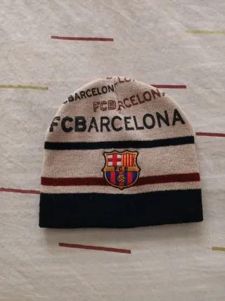 Gorra FC Barcelona Beige Multicolor