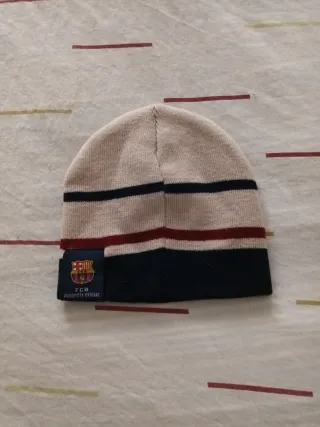 Gorra FC Barcelona Beige Multicolor