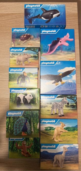 Playmobil McDonald's 12 figuras animales