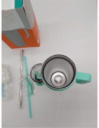 Autsel 1200ML Taza de viaje Botella agua con asa T