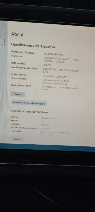 Ordenador HP IQ522es All in One Negro
