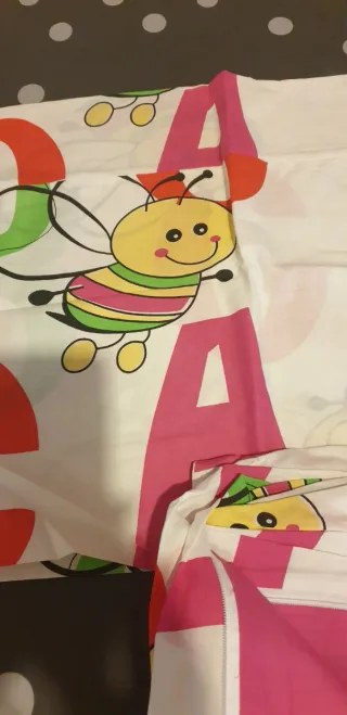 Juego Sábanas Infantil Cama 90, tipo Saco