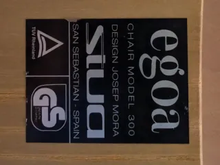 Silla Egoa Diseño Josep Mora