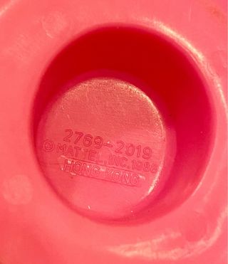 3 cappelli Barbie anni '80 con espositore