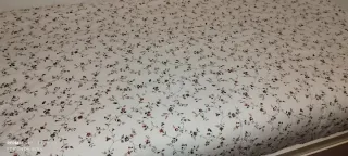 Cama Diván+ dos colchones + relleno y funda nórdic