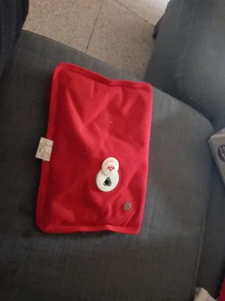 Esterilla electrica de agua Love is Love Rojo