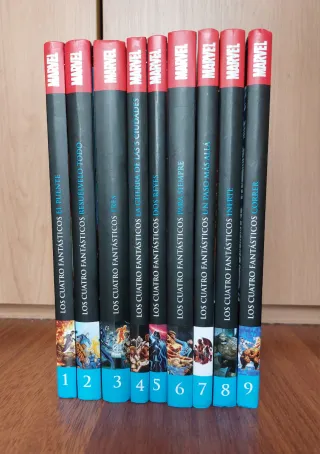 Marvel Saga Los 4 fantásticos completa.  Hickman.
