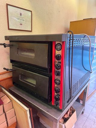 Horno Eléctrico Pizzería con Piedra