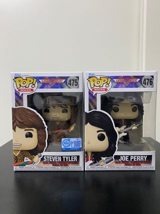 Lote 2 Funko POP! Rocks Aerosmith #475 + #476