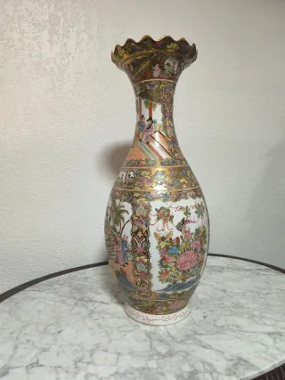 Jarrón chino siglo XX