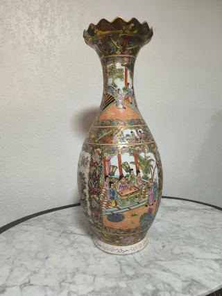 Jarrón chino siglo XX