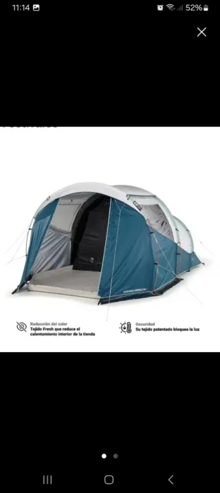 Tienda de campaña Quechua Arpenaz 4.1