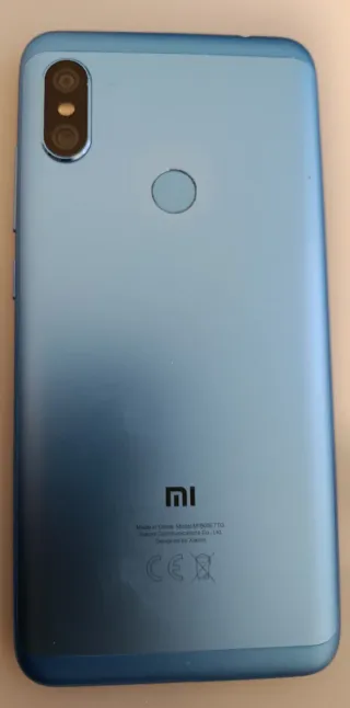 Xiaomi Redmi Note 6 Pro Azul Piezas