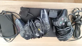 Consola PS2 Slim + 2 Mandos + Accesorios