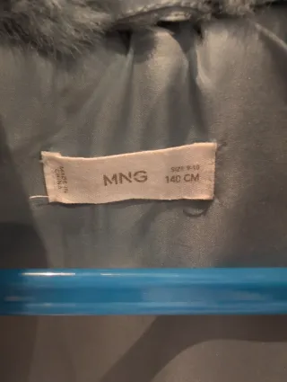 Chaleco peludo niña