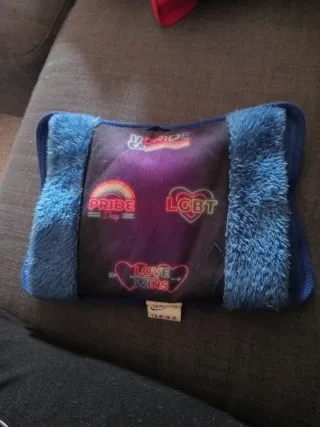 Esterilla eléctrica de agua temática Pride LGBT