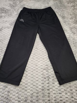 Pantalón Chándal Kappa Negro Talla L Vintage