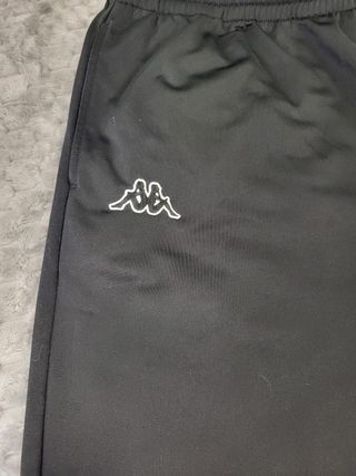 Pantalón Chándal Kappa Negro Talla L Vintage