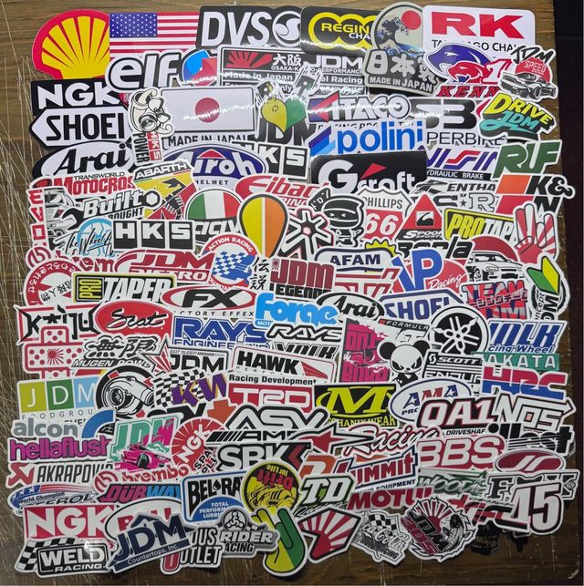 118 Pegatinas Racing Mundo Motor