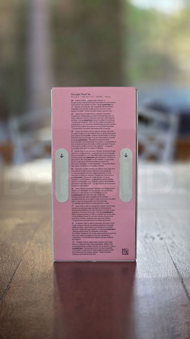 PRECINTADO Google Pixel 9A 128GB Rosa