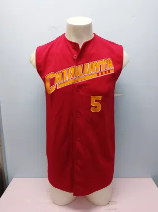 Camiseta Béisbol Catalunya Talla L