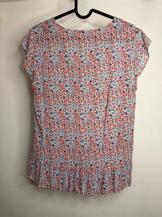 Lote 2 blusas estampadas CAROLL talla 36