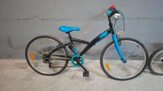 Bicicleta niño Btwin Original 20 azul