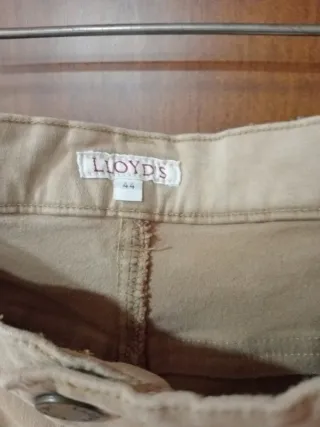Pantalón beige mujer talla 44