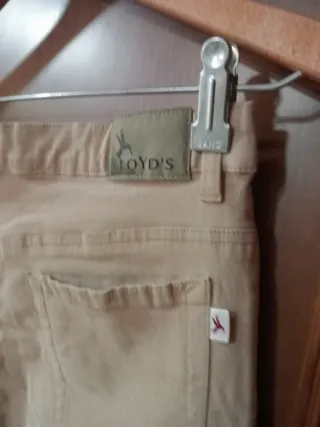 Pantalón beige mujer talla 44