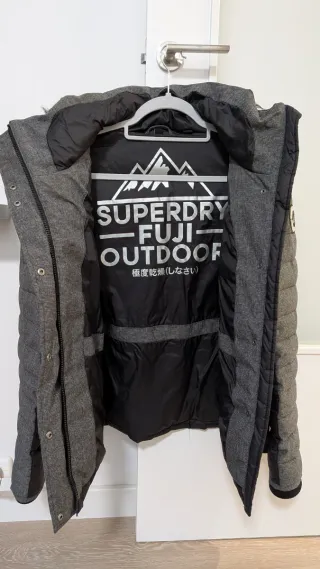 Chaqueta Superdry Fuji Outdoor Negra
