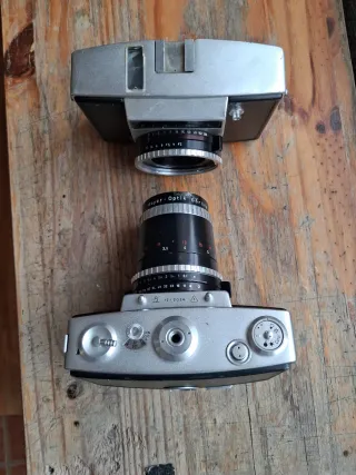 Pentacon Pentina con objetivo Meyer Optik