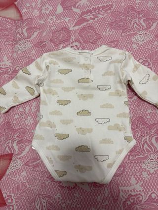 Body bimbo manica lunga nuvole