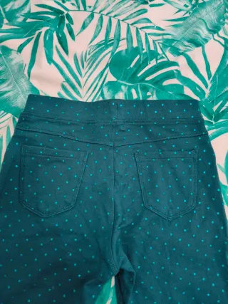 Mallas niña gruesas con puntos talla 12