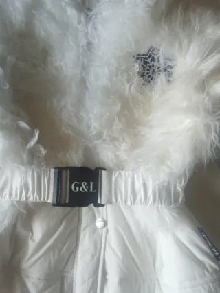 Plumífero Flo & Clo Blanco Talla S