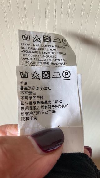 Abito tubino fucsia e nero