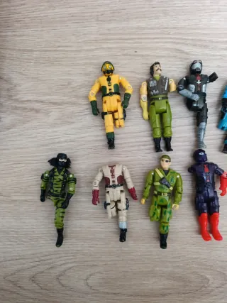 Lote Figuras G.I. Joe con Taras