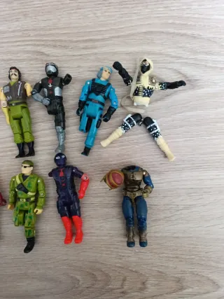 Lote Figuras G.I. Joe con Taras