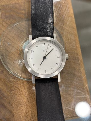 Reloj Celona Plata y Negro