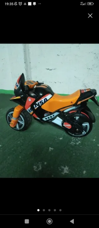 Moto Juguete Infantil Injusa