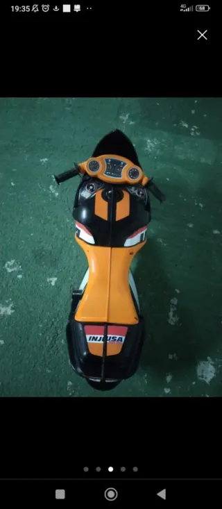 Moto Juguete Infantil Injusa