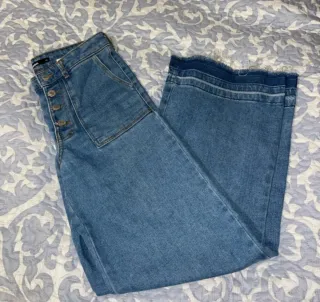 Pantalón vaquero azul mujer NOON