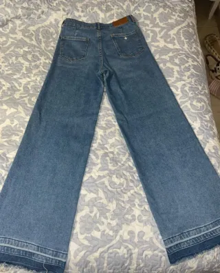 Pantalón vaquero azul mujer NOON