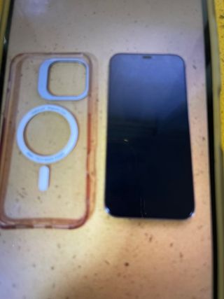 iPhone 12 Pro Max Oro + Custodia Originale