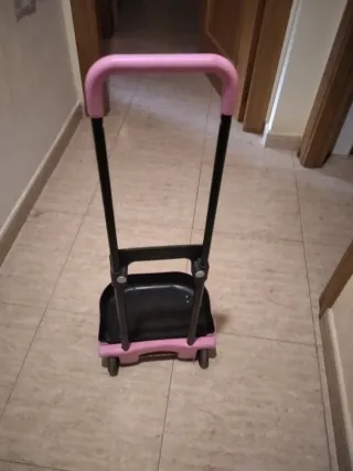 Carro mochila  rosa