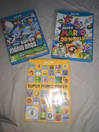 Pacchetto 3 Giochi Mario Wii U