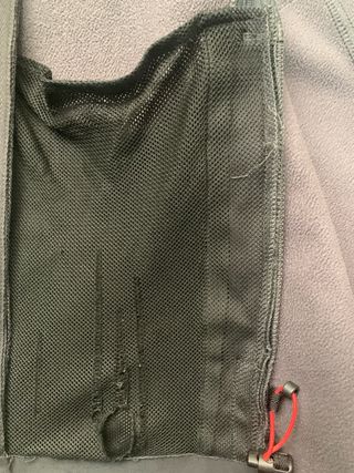 Chaqueta cortavientos Quechua Negra/Gris